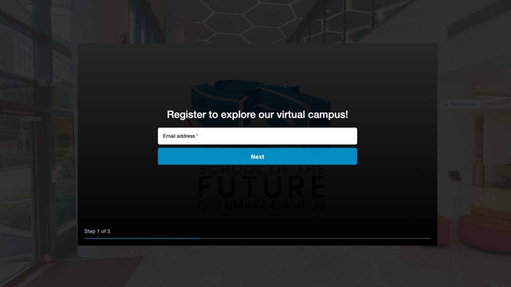 virtual admissions campus